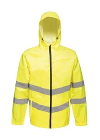 Regatta High-vis pro pack-away jacket TRW497 Yellow
