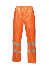 Regatta Hi-vis pro pack-away trousers TRW498 Orange