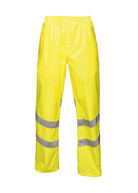 Regatta Hi-vis pro pack-away trousers TRW498 Yellow