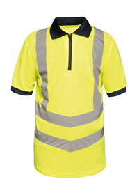 Regatta Hi-vis pro polo TRS189 Yellow/Navy