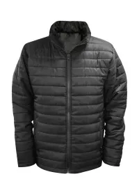 Topaz Quilted Blouson Jacket Black