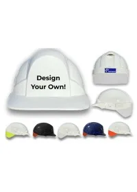 White/Silver Flash Centurion Reflex Custom Printed Safety Helmet