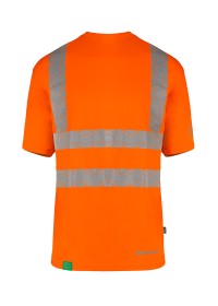 Orange 
Eco Friendly Hi Vis Recycled T-Shirt
