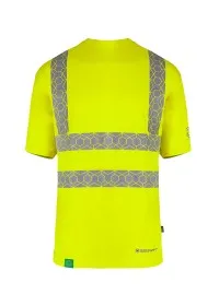 Yellow 
Eco Friendly Hi Vis Recycled T-Shirt