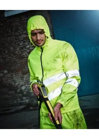 Regatta High-vis pro pack-away jacket TRW497