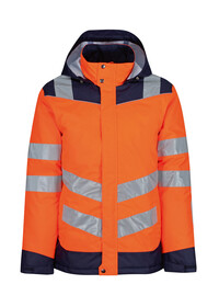 Regatta Pro hi-vis thermogen heated jacket TRA220 Orange/Navy