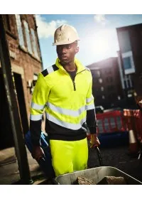 Regatta Pro hi-vis ¼-zip sweatshirt TRF670