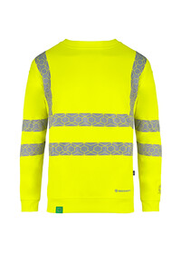 Eco Friendly Hi Vis Recycled Sweatshirt