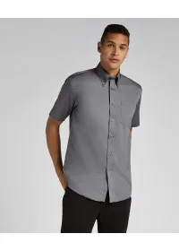 Oxford shirt short sleeve Kustom Kit KK109