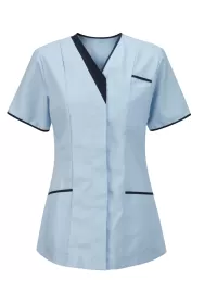 Personalised Embroidered Ladies Healthcare V-Neck Tunic CHVLT1