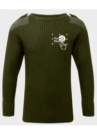 Crewneck Combat Jumper CASTLE 120