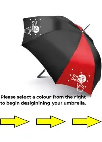 Personalised Printed Golf Umbrella KI003