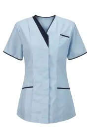 Personalised Embroidered Ladies Healthcare V-Neck Tunic CHVLT1