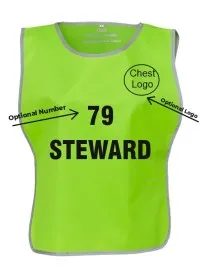 Steward printed tabard