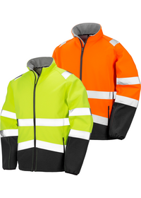 Personalised Hi Vis Safety Softshell R450X