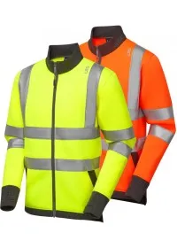 Zip up HI Vis Sweatshirt Leo SS07