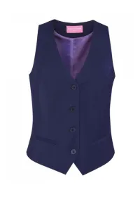 Brook Taverner Scapoli Waistcoat Mid Blue