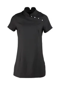 Personalised Embroidered Mika Beauty & Spa Tunic Black PR681