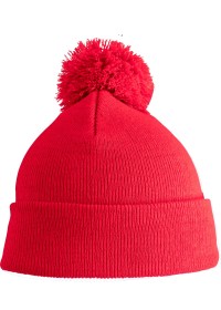 Embroidered Childs Pom Pom Beanie RC28J