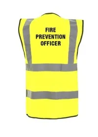 Fire Prevention Officer Hi Vis Vest