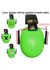 Custom Printed Childrens Ear Defenders