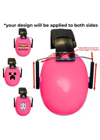 Custom Printed Childrens Ear Defenders