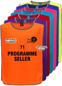 Programme Seller Printed Tabard
