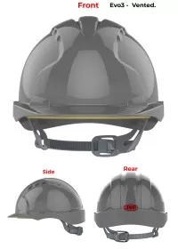 JSP Evo3 Safety Helmet - Slip Ratchet