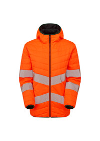 PULSAR Life Men's Hi Vis Reversible Puffer Jacket Orange LFE913