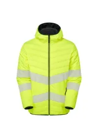 PULSAR Life GRS Ladies Hi Vis Reversible Puffer Jacket Yellow LFE962