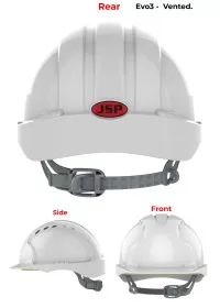 JSP Evo3 Safety Helmet - Slip Ratchet