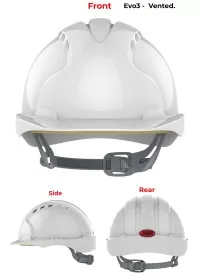 JSP Evo3 Safety Helmet - Slip Ratchet
