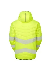PULSAR Life Men's Hi Vis Reversible Puffer Jacket Yellow LFE912