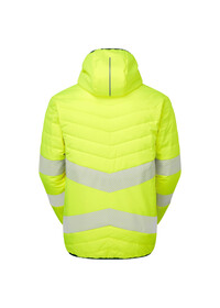 PULSAR Life Men's Hi Vis Reversible Puffer Jacket Yellow LFE912