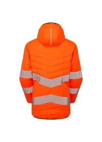 PULSAR Life Ladies Hi Vis Reversible Puffer Jacket Orange LFE963