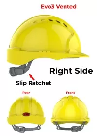 JSP Evo3 Safety Helmet - Slip Ratchet