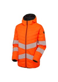 PULSAR Life Ladies Hi Vis Reversible Puffer Jacket Orange LFE963