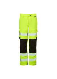 PULSAR Life Men's Hi Vis Stretch Combat Trousers Yellow LFE921