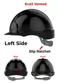 JSP Evo3 Safety Helmet - Slip Ratchet