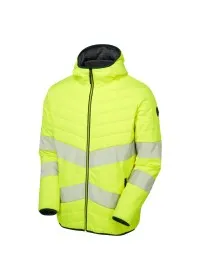 PULSAR Life Men's Hi Vis Reversible Puffer Jacket Yellow LFE912