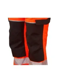 PULSAR Life Ladies Hi Vis Stretch Combat Trousers Orange LFE972