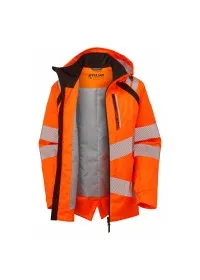PULSAR Life Men's Hi Vis Insulated Parka Orange LFE919
