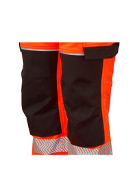 PULSAR Life Men's Hi Vis Stretch Combat Trousers Orange LFE922