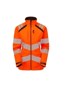 PULSAR Life Ladies Hi Vis Softshell Orange LFE966