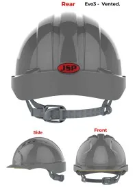 JSP Evo3 Safety Helmet - Slip Ratchet