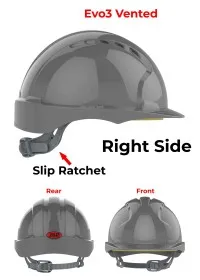 JSP Evo3 Safety Helmet - Slip Ratchet