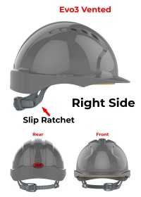JSP Evo3 Safety Helmet - Slip Ratchet