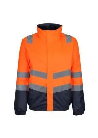 Personalised Regatta Pro Hi Vis Classic Bomber TRA218