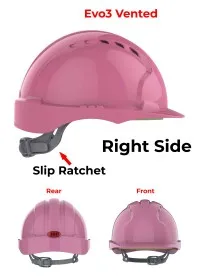 JSP Evo3 Safety Helmet - Slip Ratchet