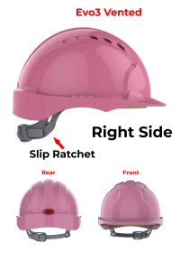 JSP Evo3 Safety Helmet - Slip Ratchet